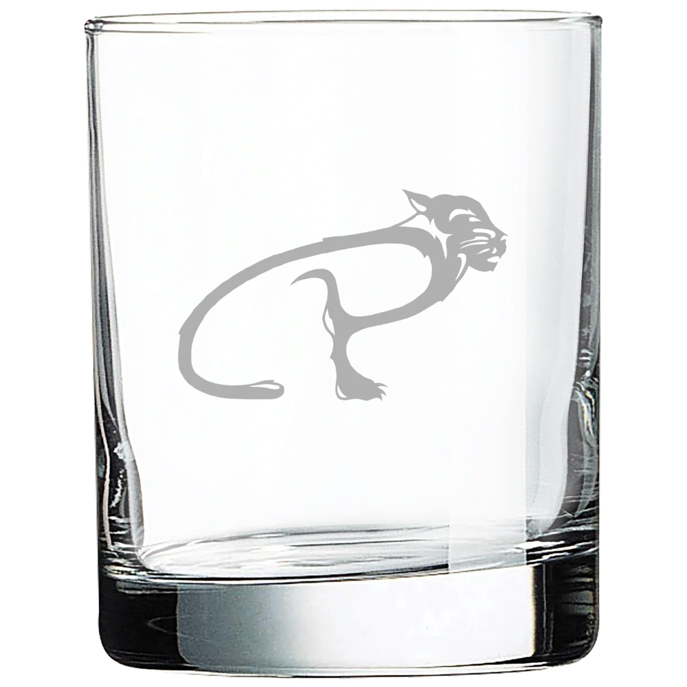 University of Pittsburgh, Bradford Polar Camel 10 1/2 oz. On The Rocks Glass