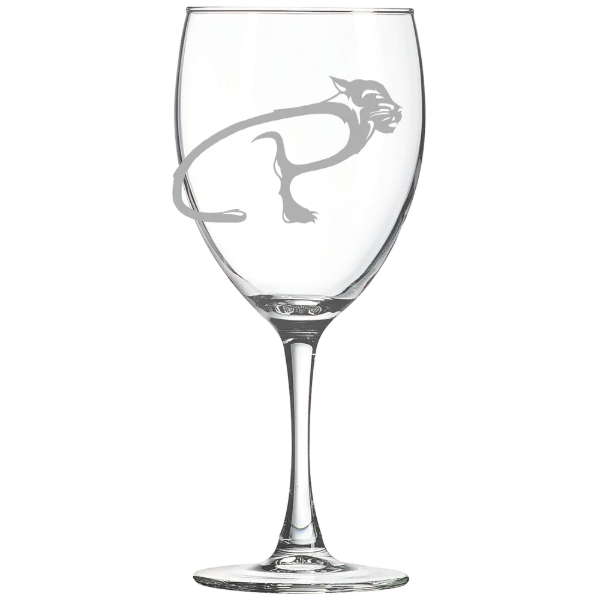 University of Pittsburgh, Bradford Polar Camel 10 1/2 oz. Wine Glass
