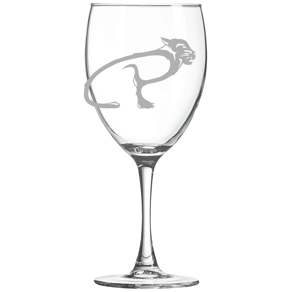 University of Pittsburgh, Bradford Polar Camel 10 1/2 oz. Wine Glass