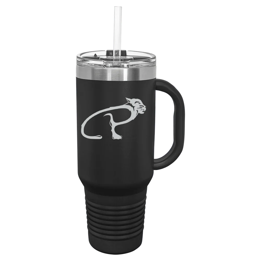 University of Pittsburgh, Bradford Polar Camel 40 oz. Travel Mug with Snap Lid & Straw