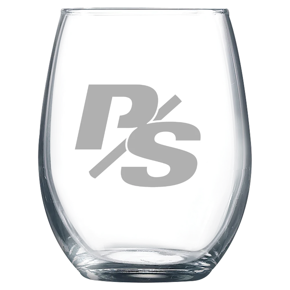 University of Puget Sound Polar Camel 9 oz. Stemless Wine Glass