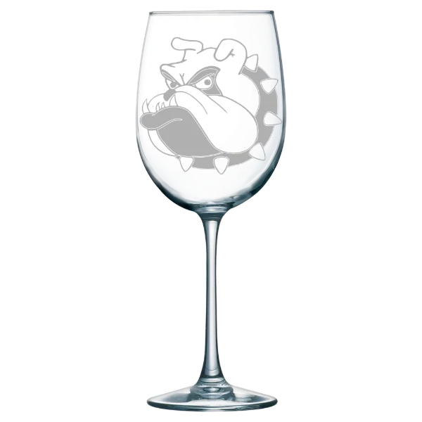 University of Redlands Polar Camel 19 oz. Wine Glass