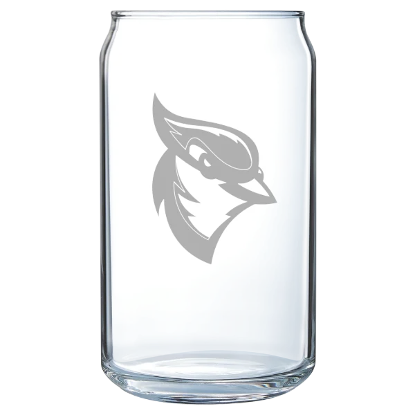 University of Saint Joseph (Connecticut) Polar Camel 16 oz. Can Glass