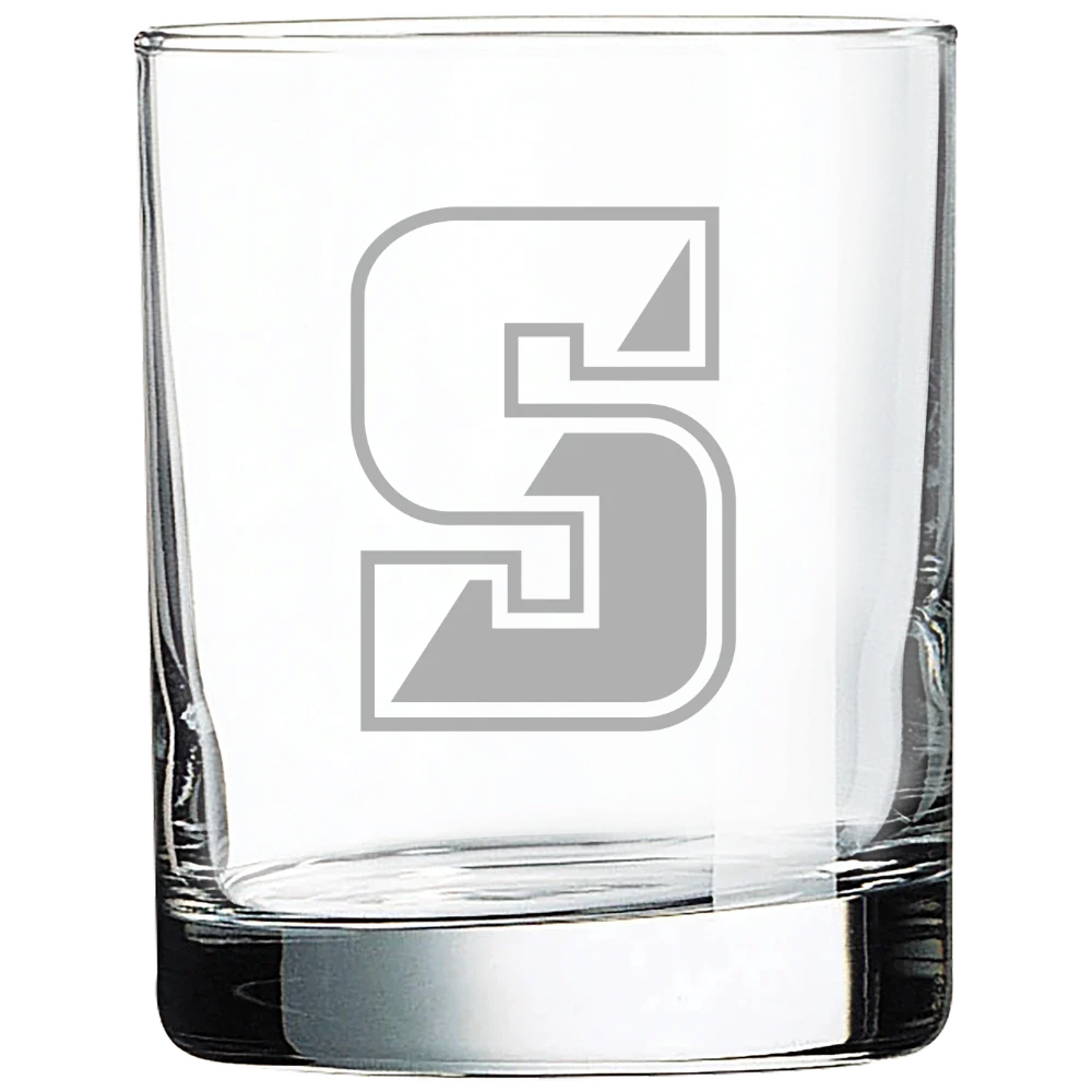 University of Scranton Polar Camel 10 1/2 oz. On The Rocks Glass