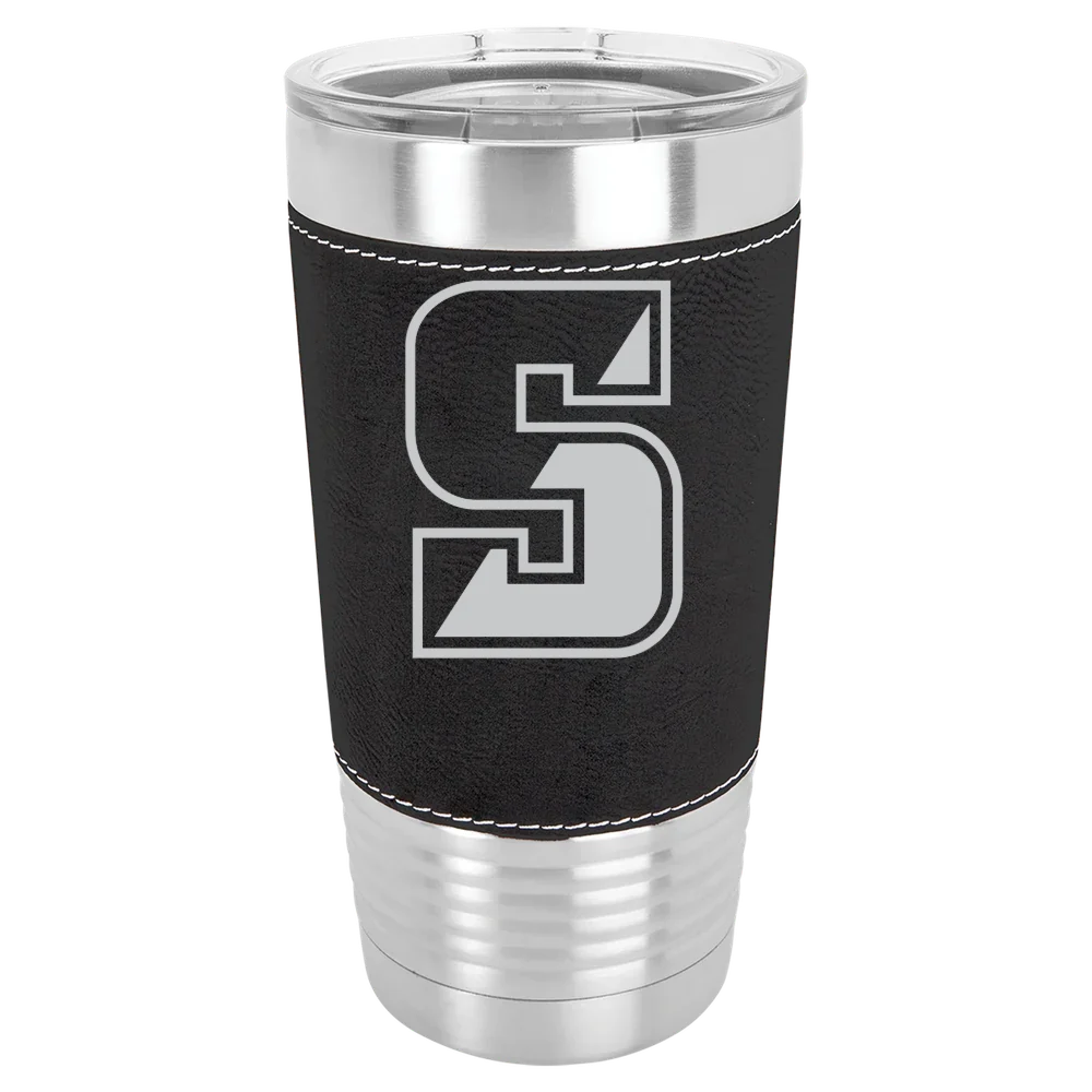 University of Scranton Polar Camel 20 oz. Leatherette Grip Tumbler with Standard Lid