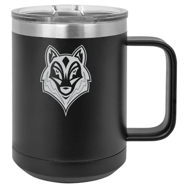 University of Southern Maine Polar Camel 15 oz. Mug with Slider Lid