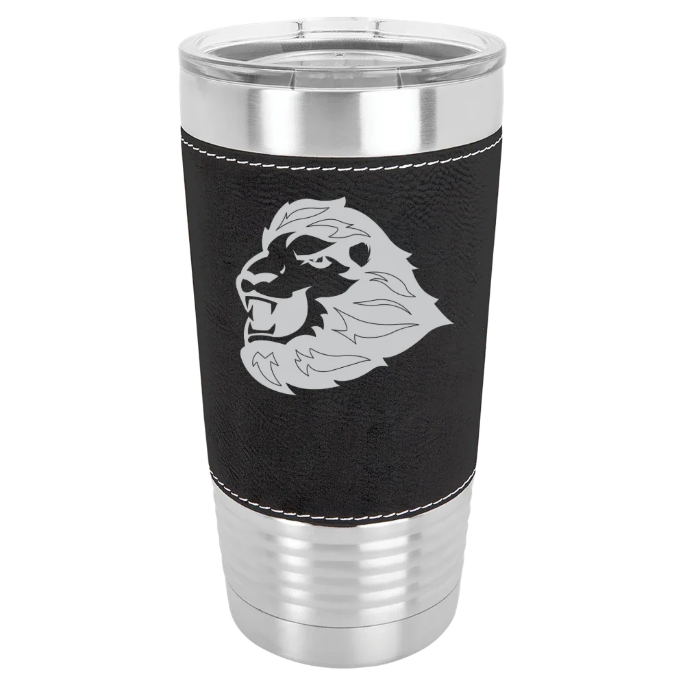 University of St. Thomas (Texas) Polar Camel 20 oz. Leatherette Grip Tumbler with Standard Lid