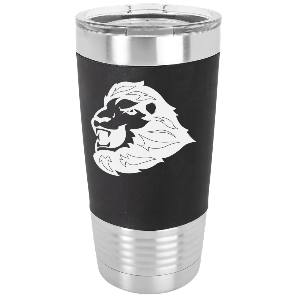 University of St. Thomas (Texas) Polar Camel 20 oz. Silicone Grip Tumbler with Standard Lid