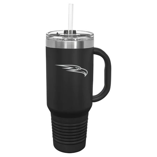 University of the Ozarks (Arkansas) Polar Camel 40 oz. Travel Mug with Snap Lid & Straw