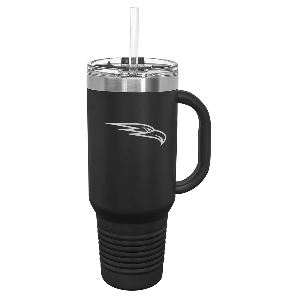 University of the Ozarks (Arkansas) Polar Camel 40 oz. Travel Mug with Snap Lid & Straw
