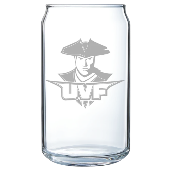 University of Valley Forge Polar Camel 16 oz. Can Glass