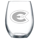 University of Wisconsin-Eau Claire Polar Camel 9 oz. Stemless Wine Glass