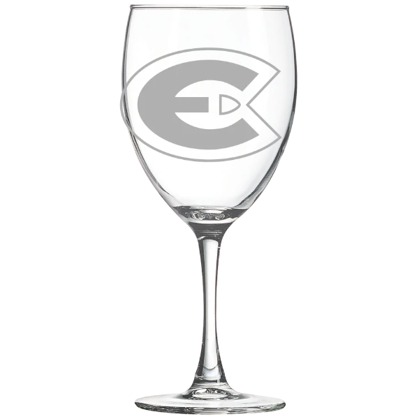 University of Wisconsin-Eau Claire Polar Camel 10 1/2 oz. Wine Glass
