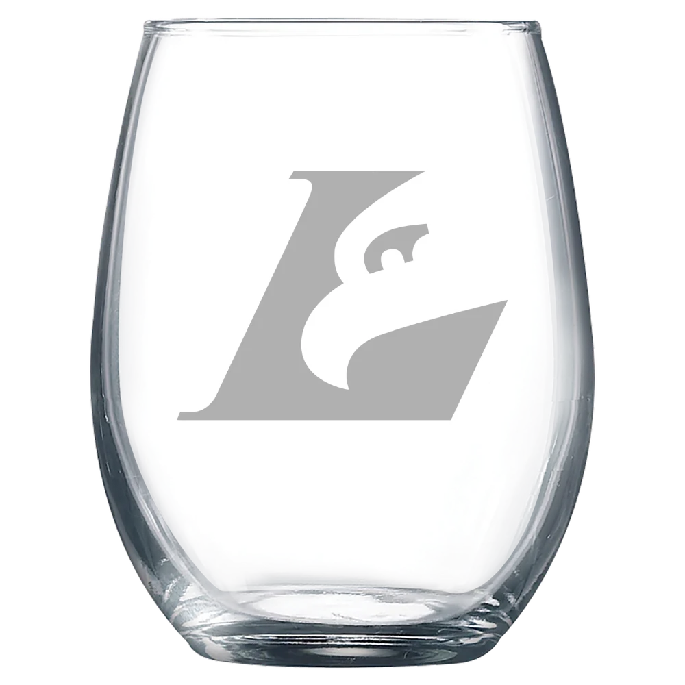 University of Wisconsin-La Crosse Polar Camel 9 oz. Stemless Wine Glass