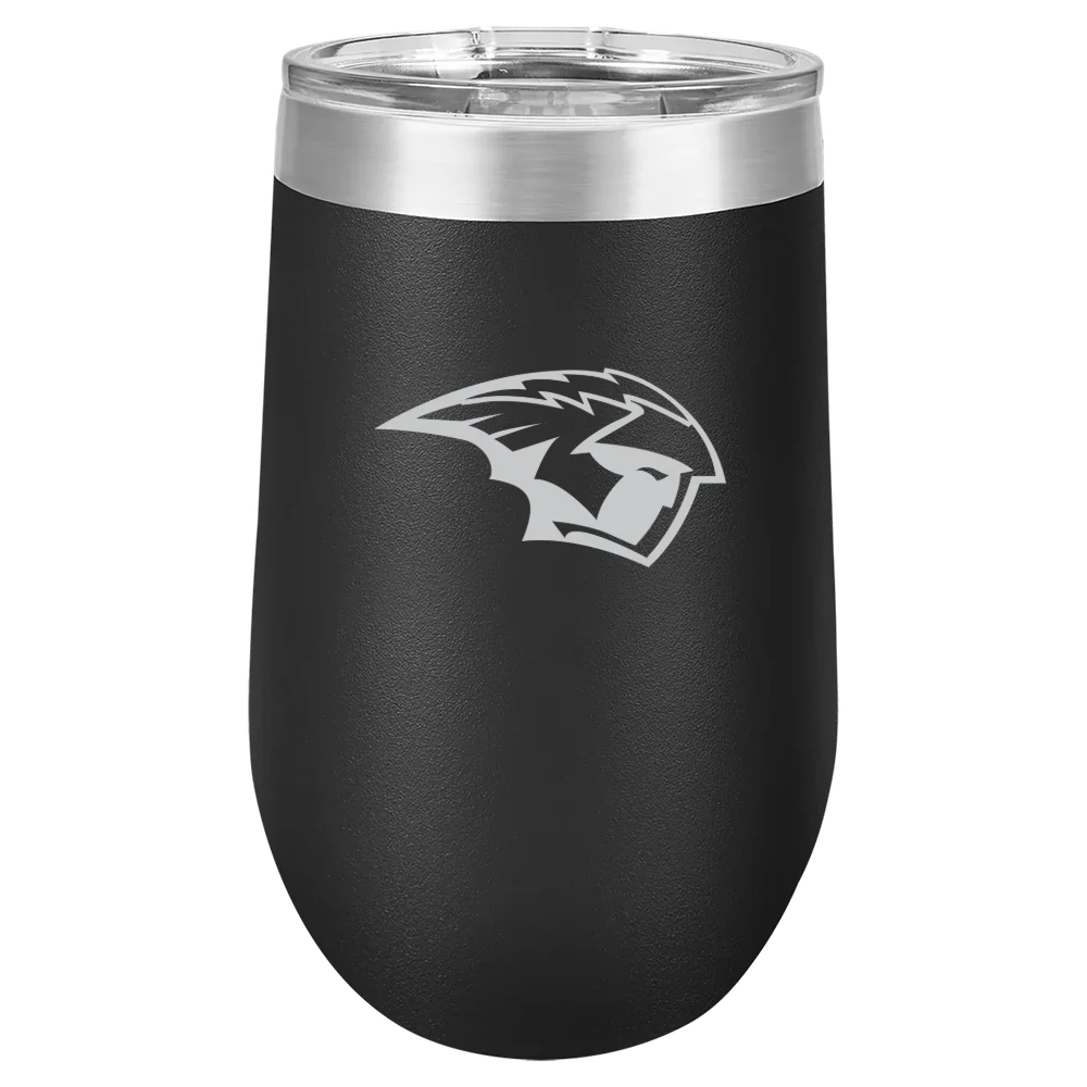 University of Wisconsin-Oshkosh Polar Camel 16 oz. Stemless Wine Tumbler