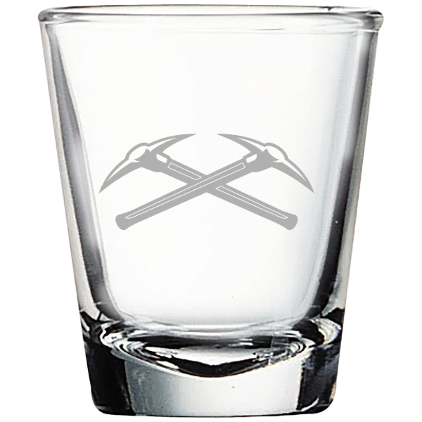University of Wisconsin-Platteville Polar Camel 1.7 oz. Shot Glass