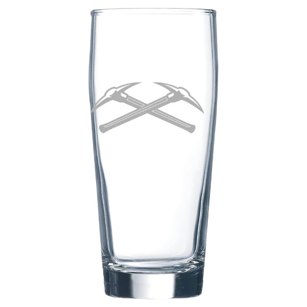 University of Wisconsin-Platteville Polar Camel 16 oz. Willi Becher Beer Glass