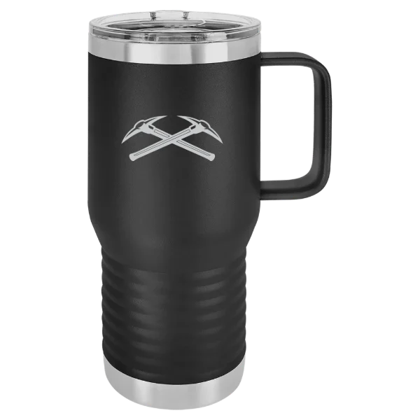 University of Wisconsin-Platteville Polar Camel 20 oz. Travel Mug with Slider Lid