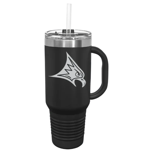 University of Wisconsin-River Falls Polar Camel 40 oz. Travel Mug with Snap Lid & Straw