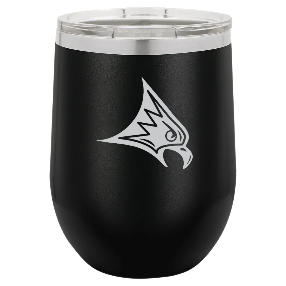University of Wisconsin-River Falls Polar Camel 12 oz. Stemless Wine Tumbler