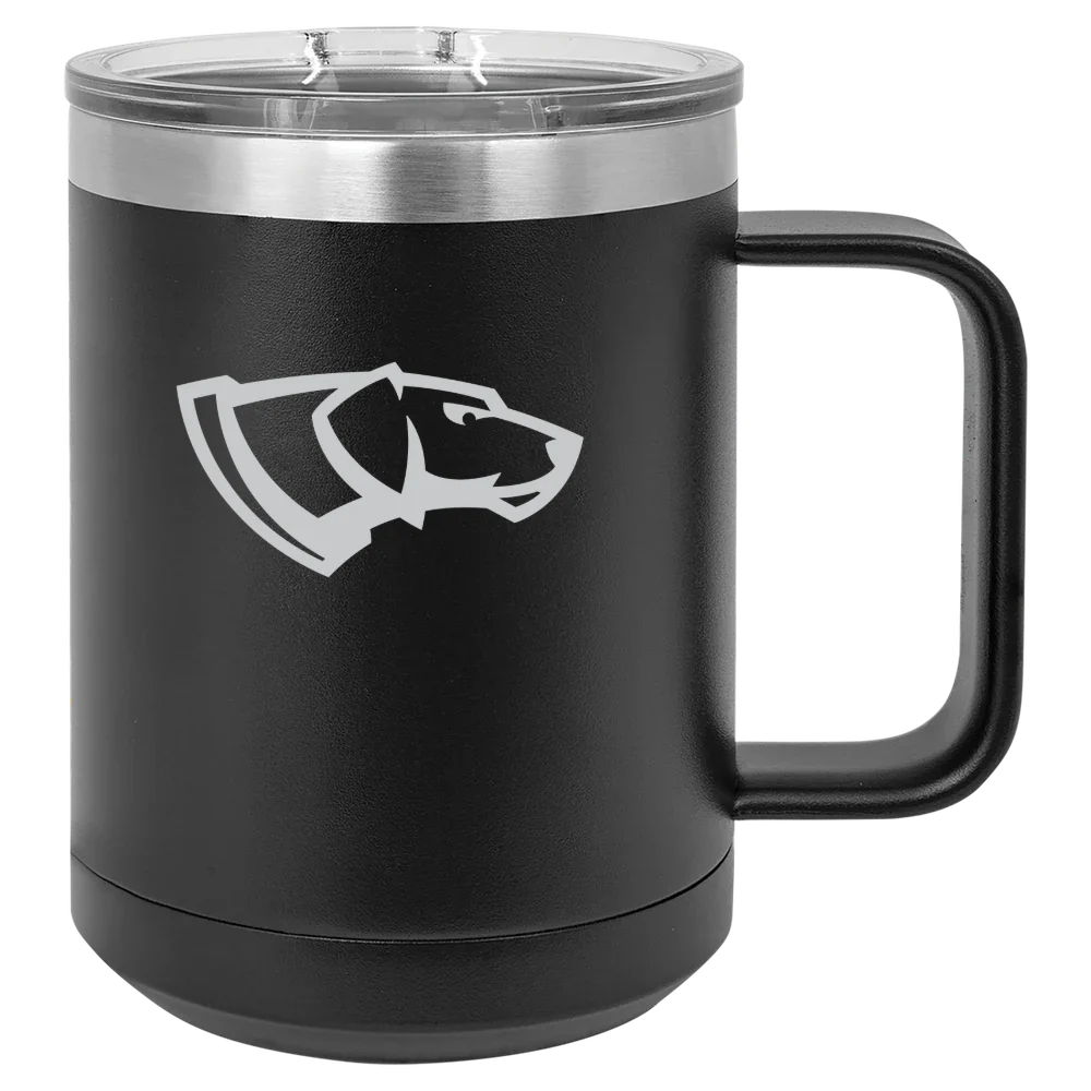 University of Wisconsin-Stevens Point Polar Camel 15 oz. Mug with Slider Lid