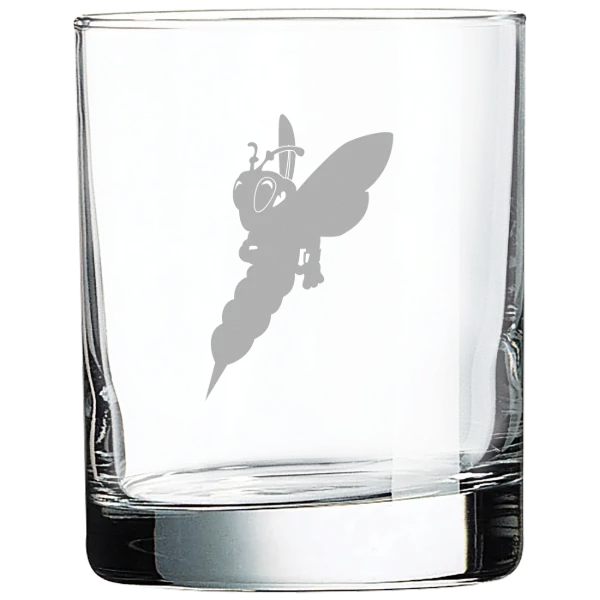 University of Wisconsin-Superior Polar Camel 10 1/2 oz. On The Rocks Glass