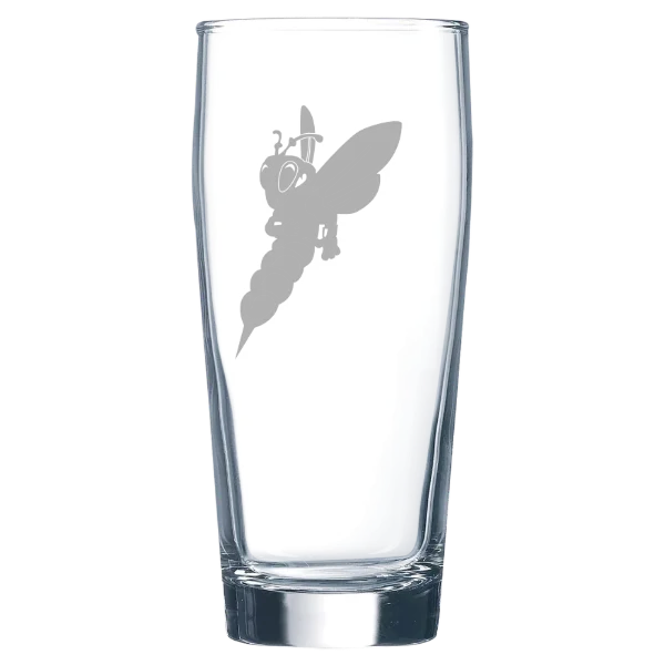 University of Wisconsin-Superior Polar Camel 16 oz. Willi Becher Beer Glass