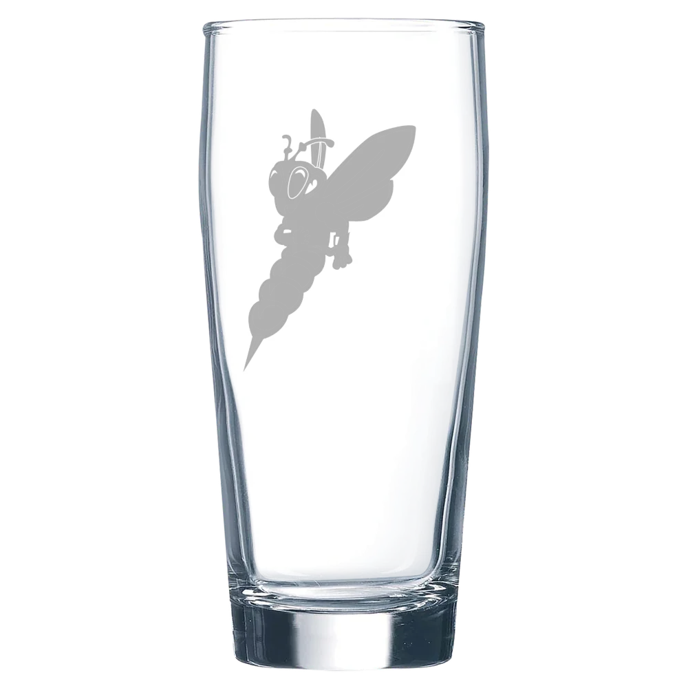 University of Wisconsin-Superior Polar Camel 16 oz. Willi Becher Beer Glass