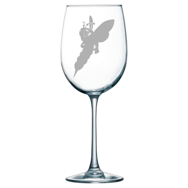 University of Wisconsin-Superior Polar Camel 19 oz. Wine Glass