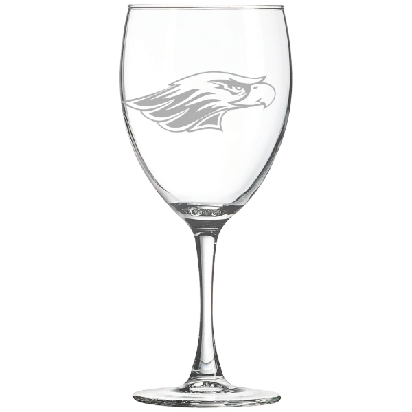 University of Wisconsin-Whitewater Polar Camel 10 1/2 oz. Wine Glass
