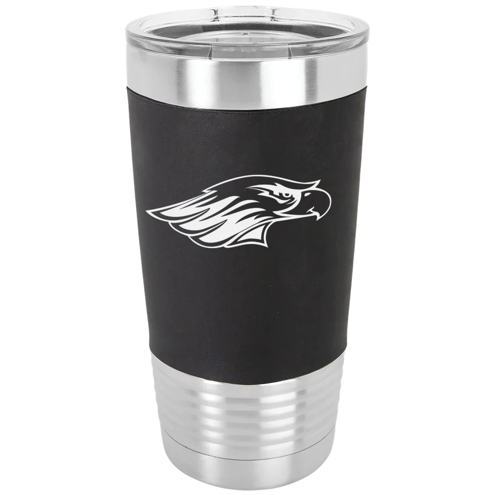 University of Wisconsin-Whitewater Polar Camel 20 oz. Silicone Grip Tumbler with Standard Lid