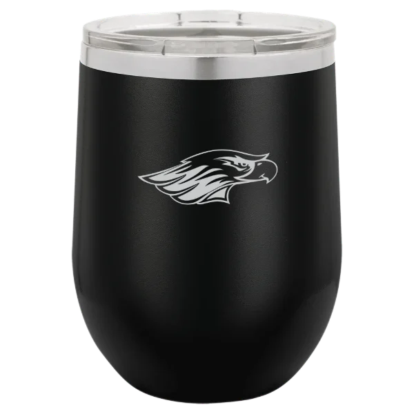 University of Wisconsin-Whitewater Polar Camel 12 oz. Stemless Wine Tumbler