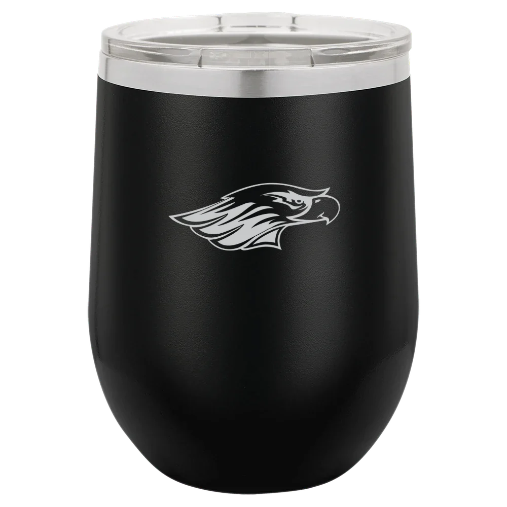 University of Wisconsin-Whitewater Polar Camel 12 oz. Stemless Wine Tumbler