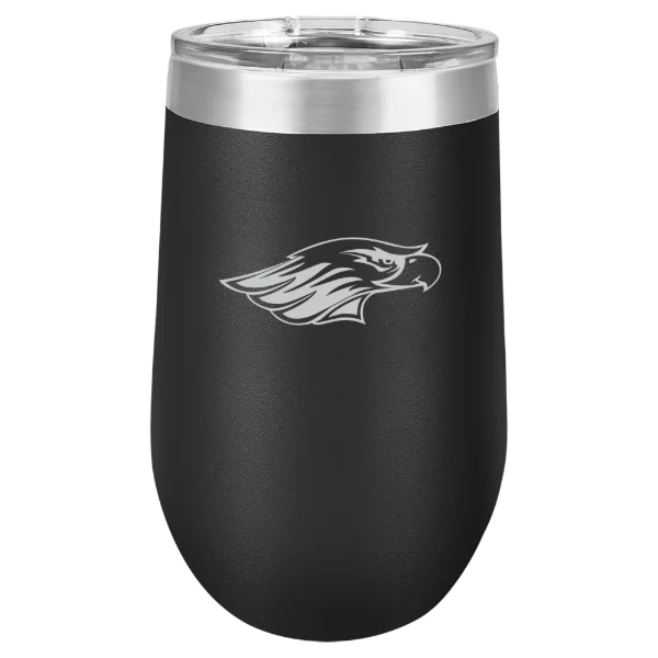 University of Wisconsin-Whitewater Polar Camel 16 oz. Stemless Wine Tumbler
