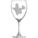 Utica University Polar Camel 10 1/2 oz. Wine Glass