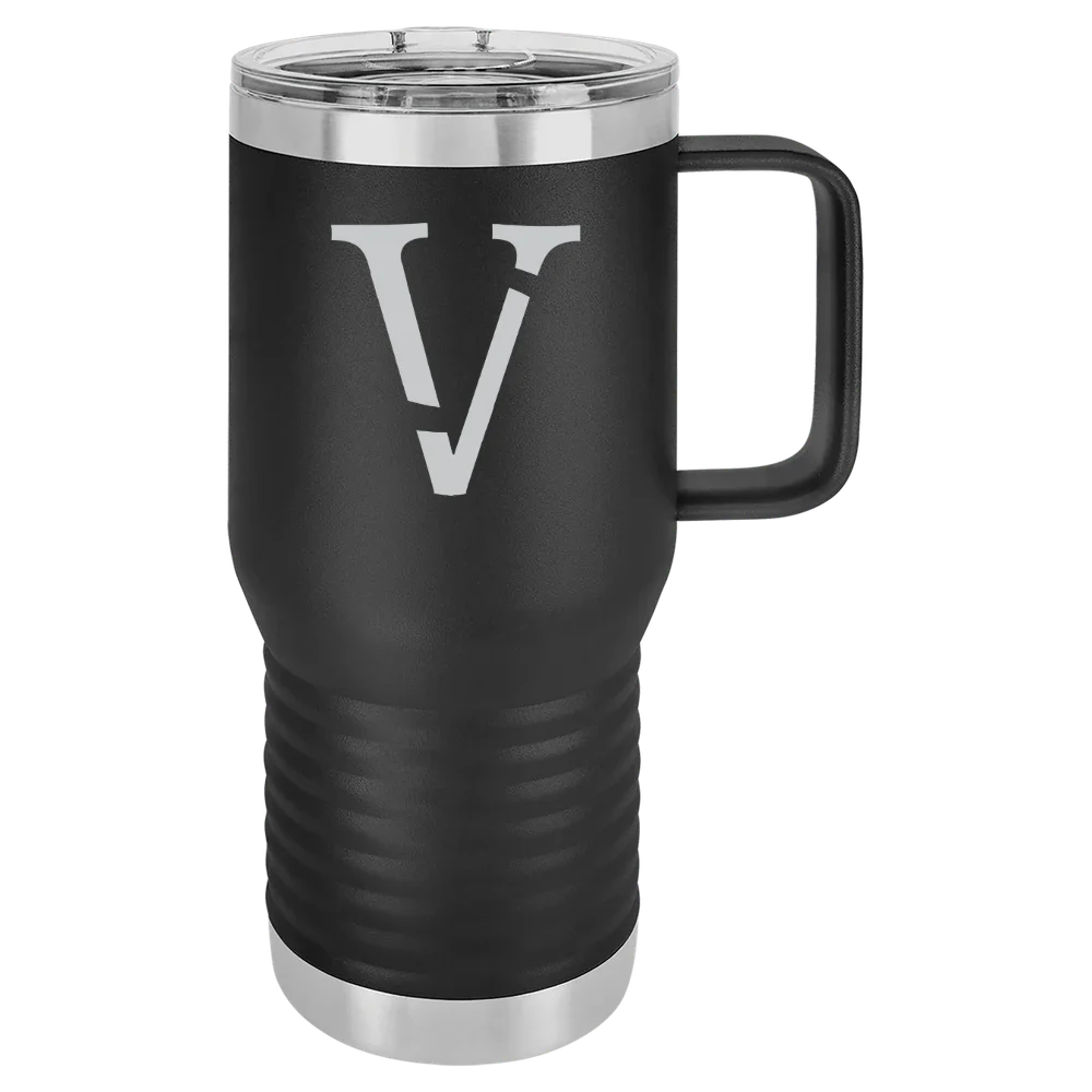 Vassar College Polar Camel 20 oz. Travel Mug with Slider Lid