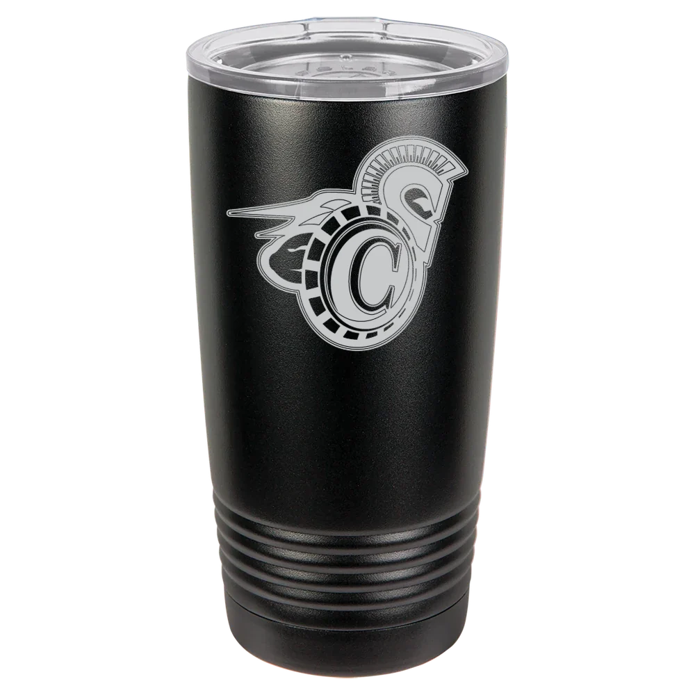 Vermont State University Castleton Polar Camel 20 oz. Ringneck Tumbler with Standard Lid