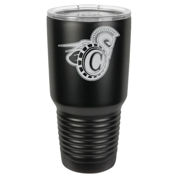 Vermont State University Castleton Polar Camel 30 oz. Ringneck Tumbler with Standard Lid