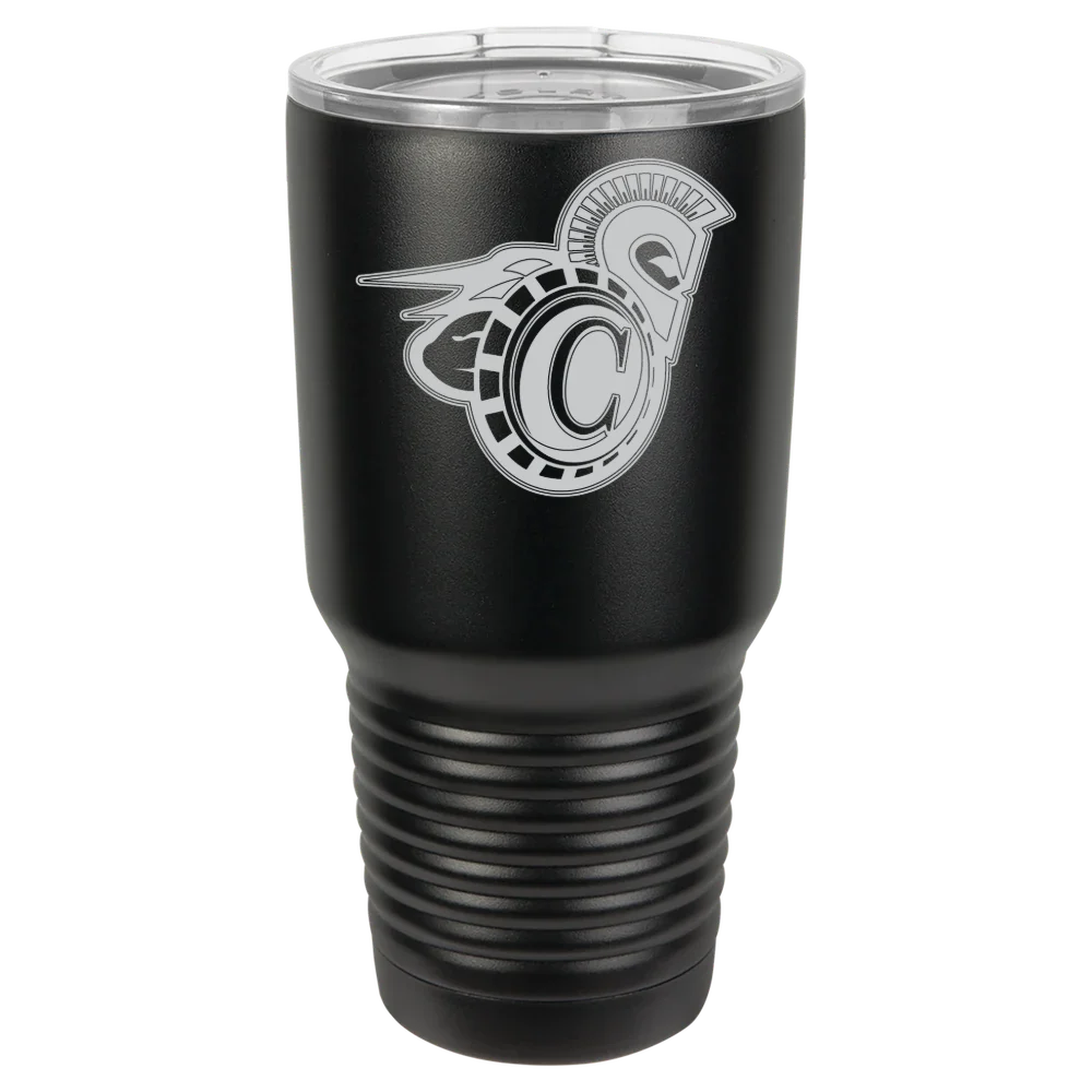 Vermont State University Castleton Polar Camel 30 oz. Ringneck Tumbler with Standard Lid