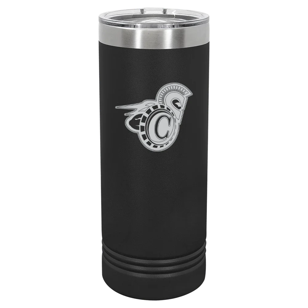 Vermont State University Castleton Polar Camel 22 oz. Skinny Tumbler with Slider Lid