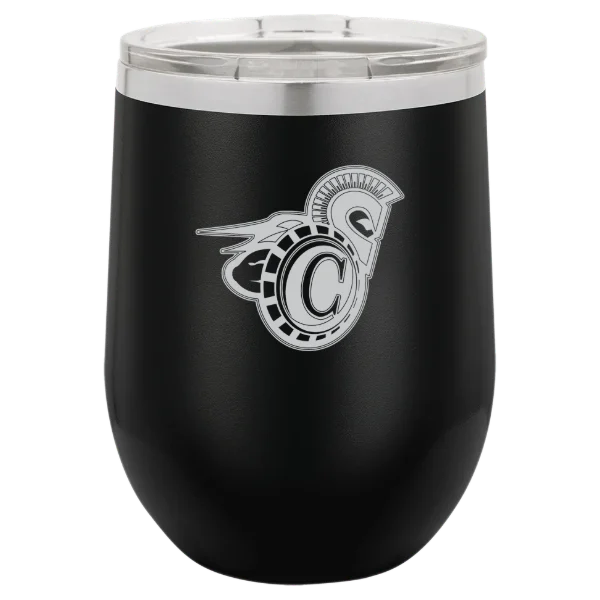 Vermont State University Castleton Polar Camel 12 oz. Stemless Wine Tumbler
