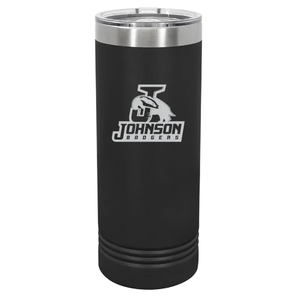 Vermont State University-Johnson Polar Camel 22 oz. Skinny Tumbler with Slider Lid