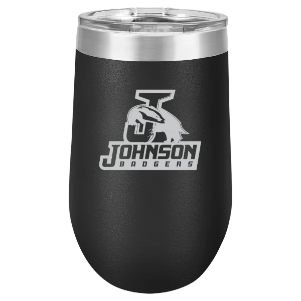 Vermont State University-Johnson Polar Camel 16 oz. Stemless Wine Tumbler