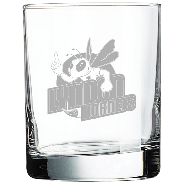 Vermont State University Lyndon Polar Camel 10 1/2 oz. On The Rocks Glass