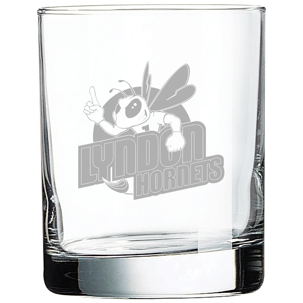 Vermont State University Lyndon Polar Camel 10 1/2 oz. On The Rocks Glass