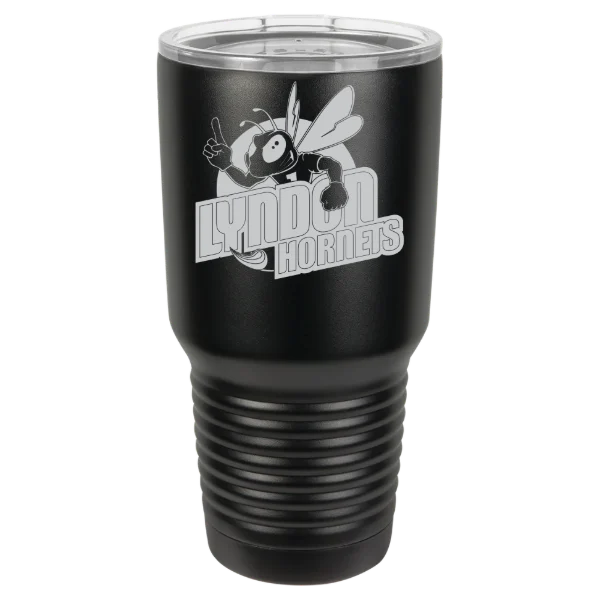 Vermont State University Lyndon Polar Camel 30 oz. Ringneck Tumbler with Standard Lid