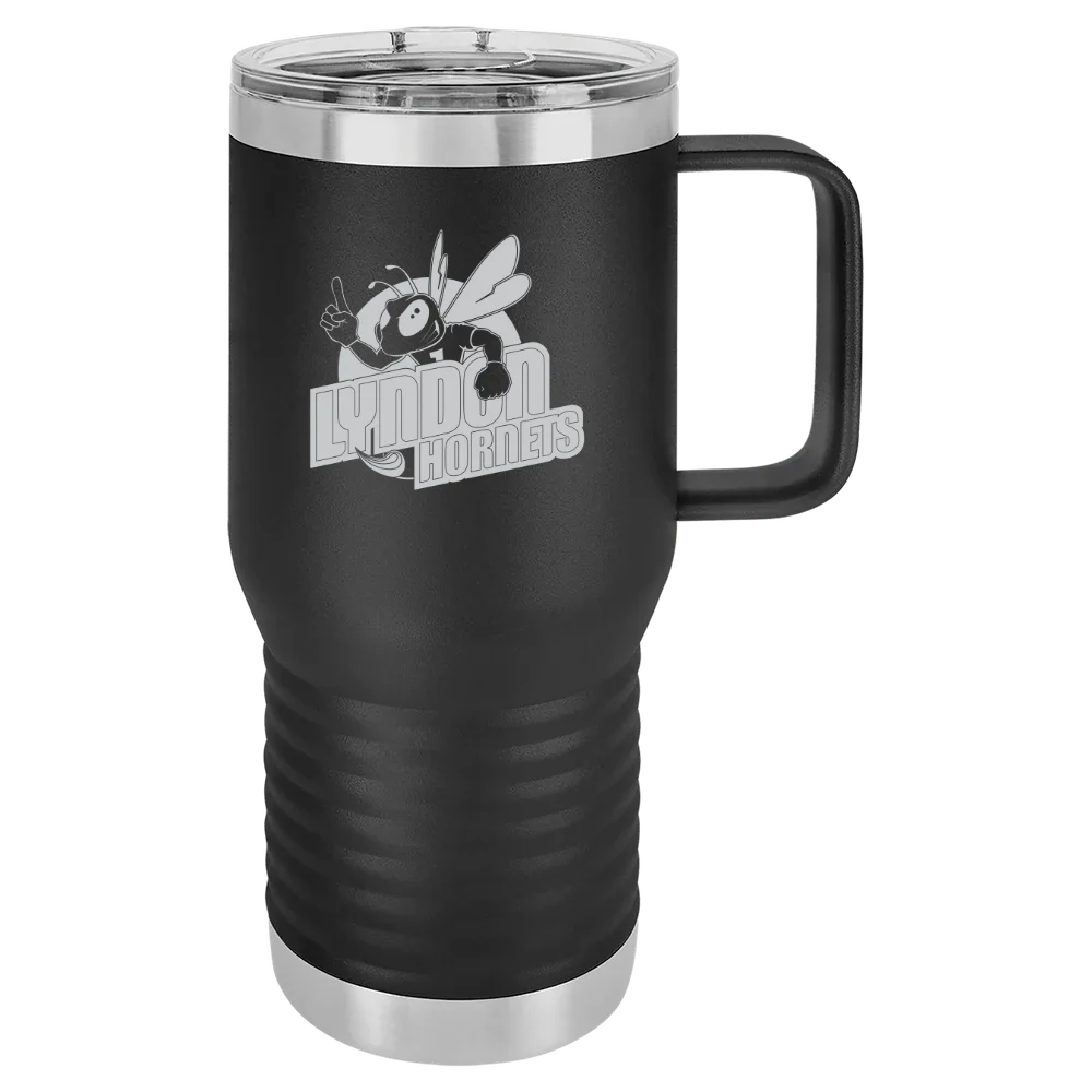 Vermont State University Lyndon Polar Camel 20 oz. Travel Mug with Slider Lid