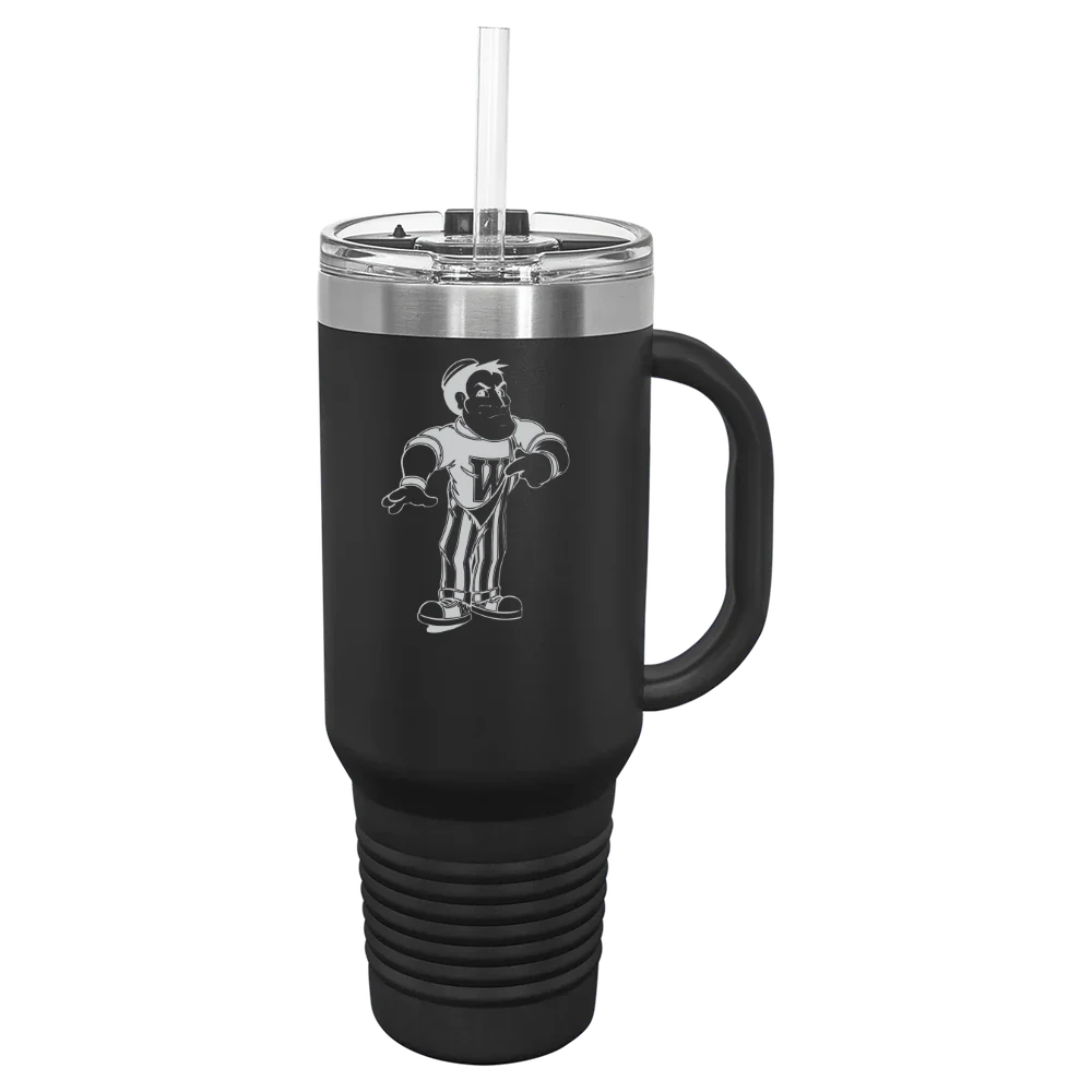 Wabash College Polar Camel 40 oz. Travel Mug with Snap Lid & Straw