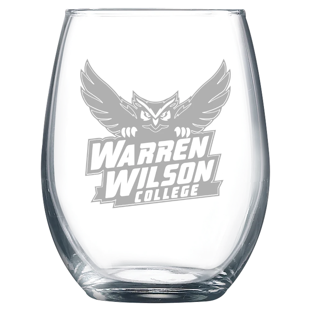 Warren Wilson College Polar Camel 9 oz. Stemless Wine Glass