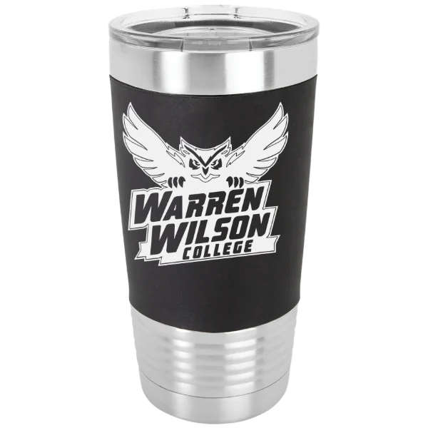 Warren Wilson College Polar Camel 20 oz. Silicone Grip Tumbler with Standard Lid